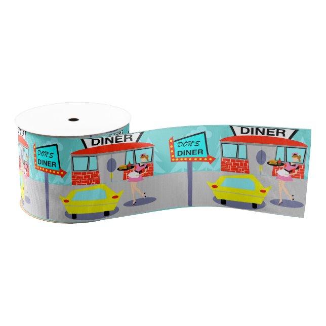 1950's Diner Ribbon (Spool)