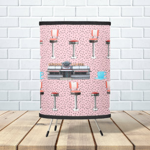 1950's Diner Tripod Lamp