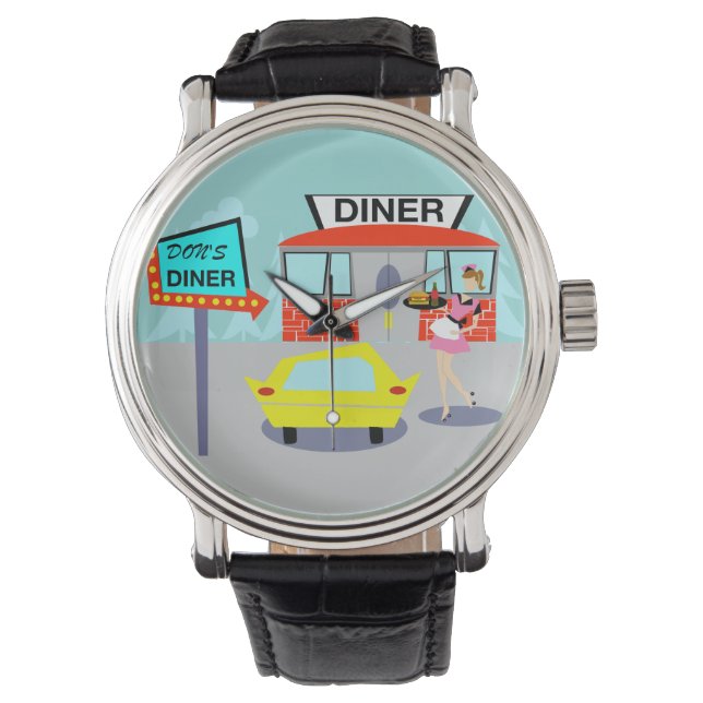 1950's Diner Watch (Front)