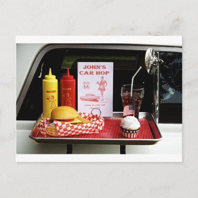 1950's Drive-in Postcard (Front)