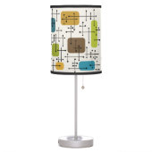 1950s Eames Era Art Crosshairs Table Lamp (Left)