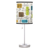 1950s Eames Era Art Crosshairs Table Lamp (Right)