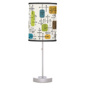 1950s Eames Era Art Crosshairs Table Lamp (Front)