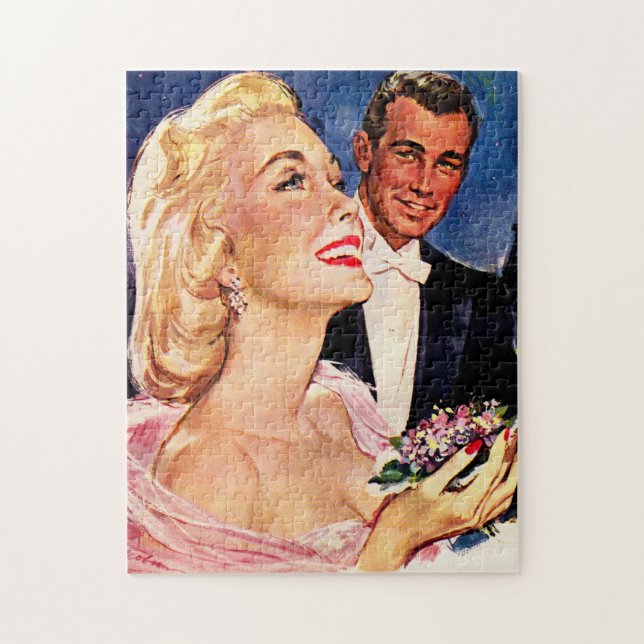 1950s Evening in Paris Jigsaw Puzzle (Vertical)