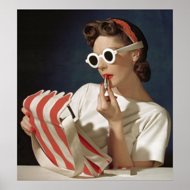 1950s fashion photo poster (Front)