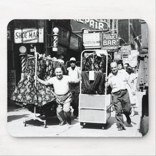 1950s Garment District New York City Photo Mouse Pad