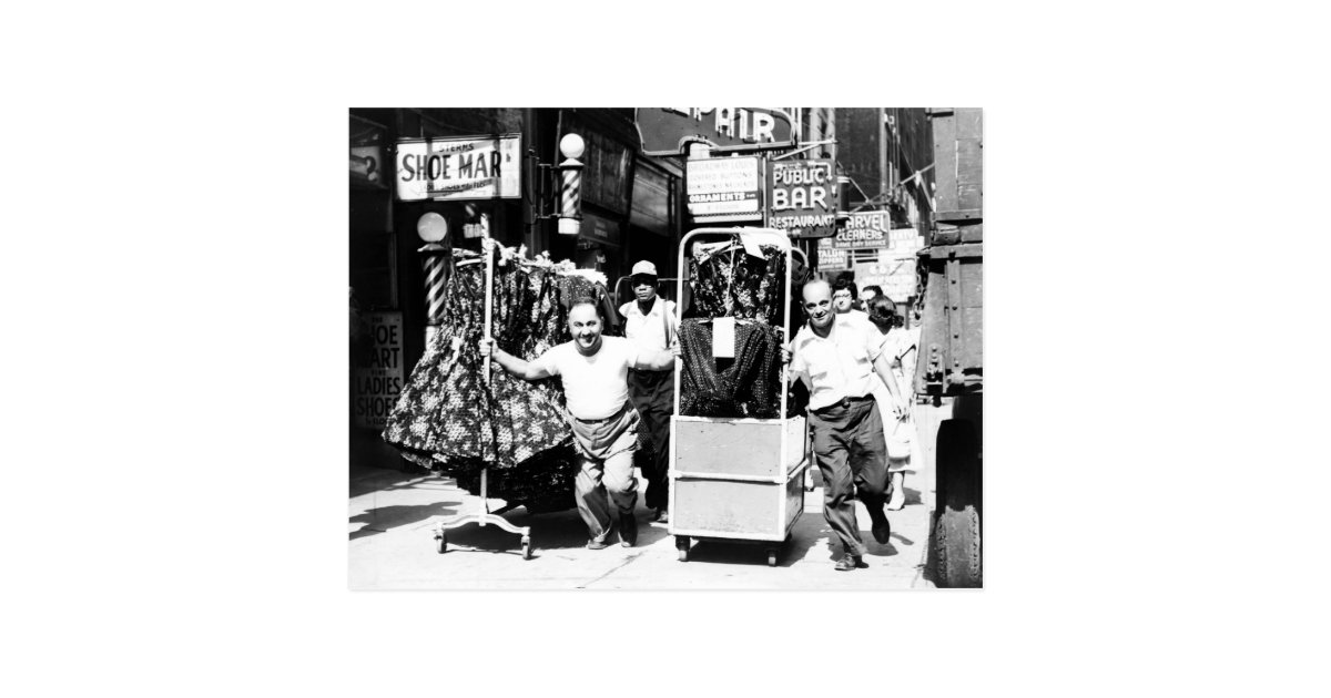 1950 S Garment District New York City Photo Postcard