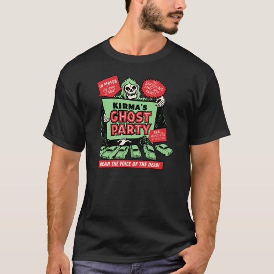 1950s Ghost Party Drive-In T-Shirt