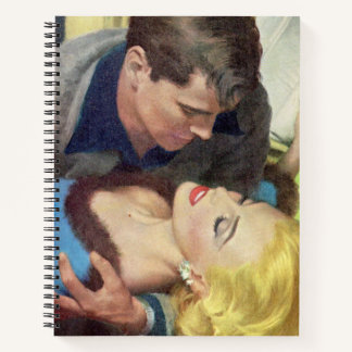 1950s hot romance notebook