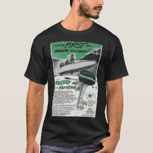 1950s Hurricane Outboard Boat Engine T-Shirt