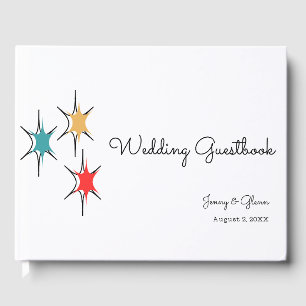 1950s Mid Century Rock & Roll Wedding Guest Book