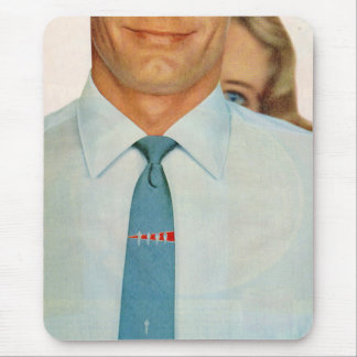 1950s necktie guy mouse pad