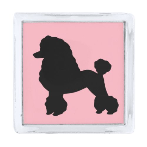 1950s Pink Poodle Skirt Inspired Lapel Pin