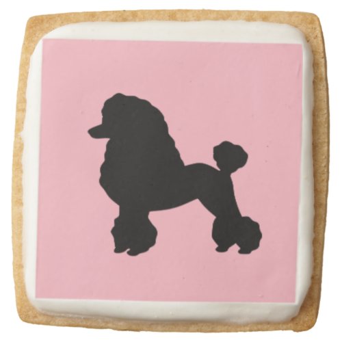 1950s Pink Poodle Skirt Inspired Sugar Cookies