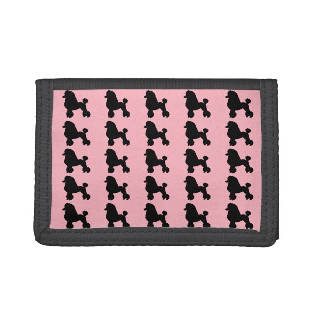 1950's Pink Poodle Skirt Nylon Wallet (Front)