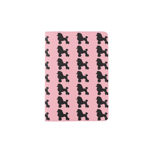 1950's Pink Poodle Skirt Passport Holder (Front)