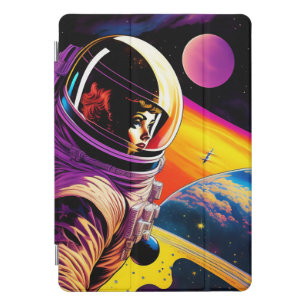 1950s Pulp Illustration Woman Space Age iPad Pro Cover