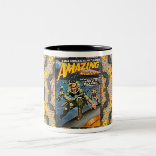 1950s PULP MAGAZINE SCI_FI Coffee Mug