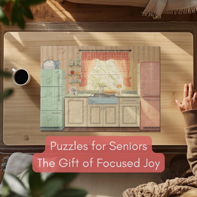 1950s Retro Kitchen Dementia Puzzle Nostalgic (Creator Uploaded)