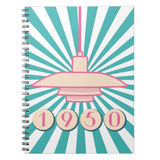 1950s Retro Revival Notebook. Notebook