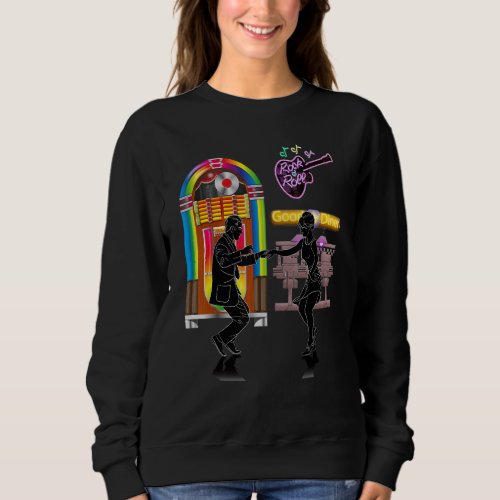 1950s Rock N Roll Diner Sweatshirt