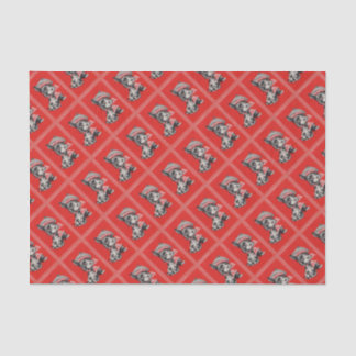 1950s Scottie dog in red Tissue Paper