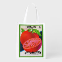  1950s seed packet tomato print