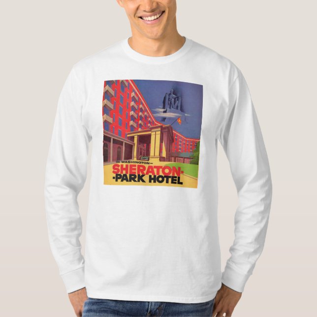 1950s Sheraton Park Hotel - Washington, DC ad T-Shirt (Front)