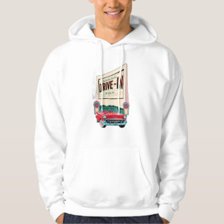1950s-style drive-in movie hoodie