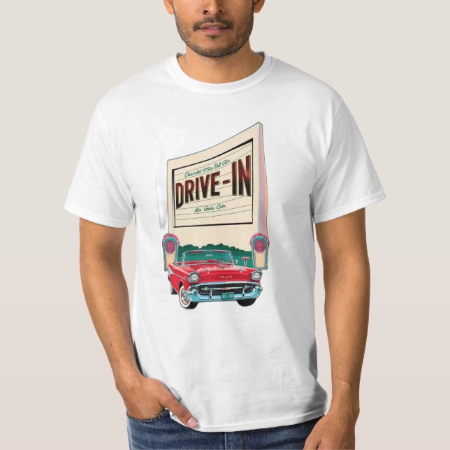  1950s-style drive-in movie T-Shirt (Front)