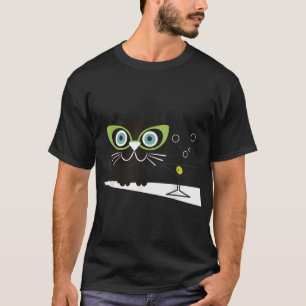 1950s Swank Mid Century Modern Cat Shirt767.png T-Shirt