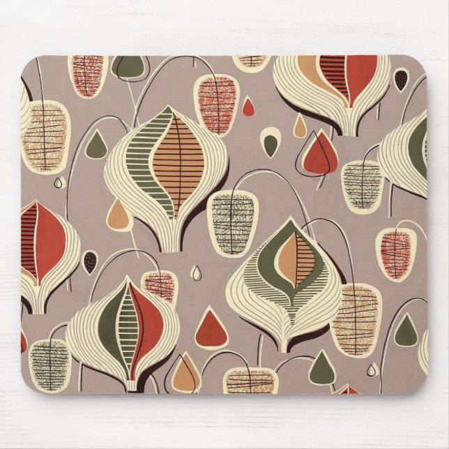 1950's Textile Mouse Pad (Front)
