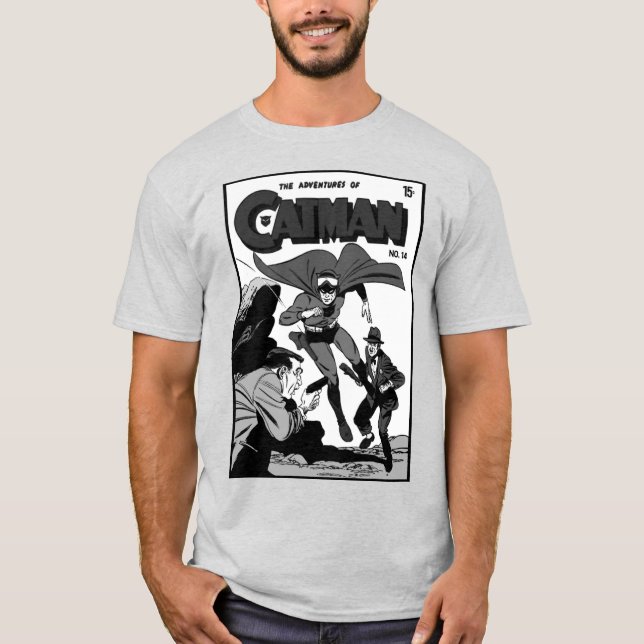1950's The Adventures of CATMAN T-Shirt (Front)