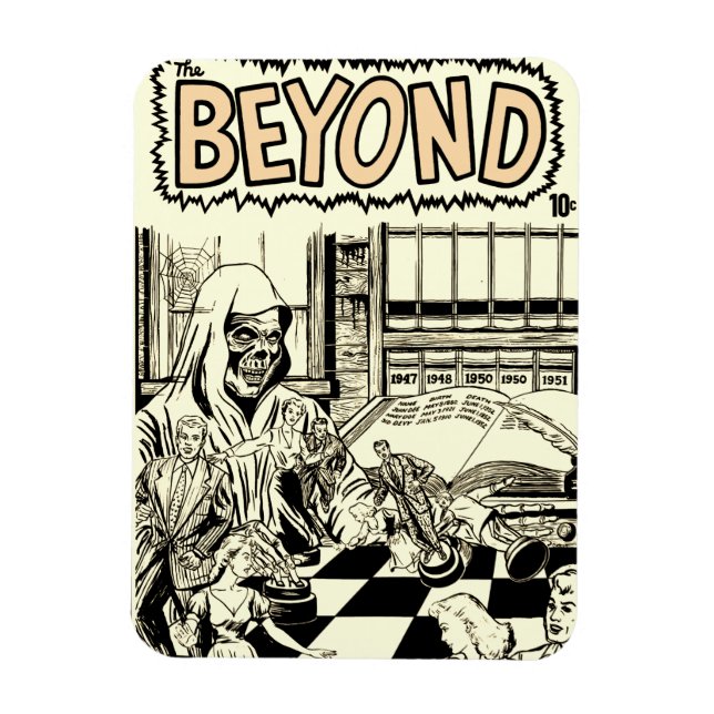 1950's *The BEYOND* Horror Comics Magnet (Vertical)