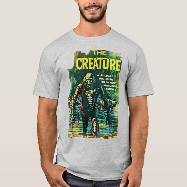 1950's "The CREATURE" Horror Comic T-Shirt (Front)