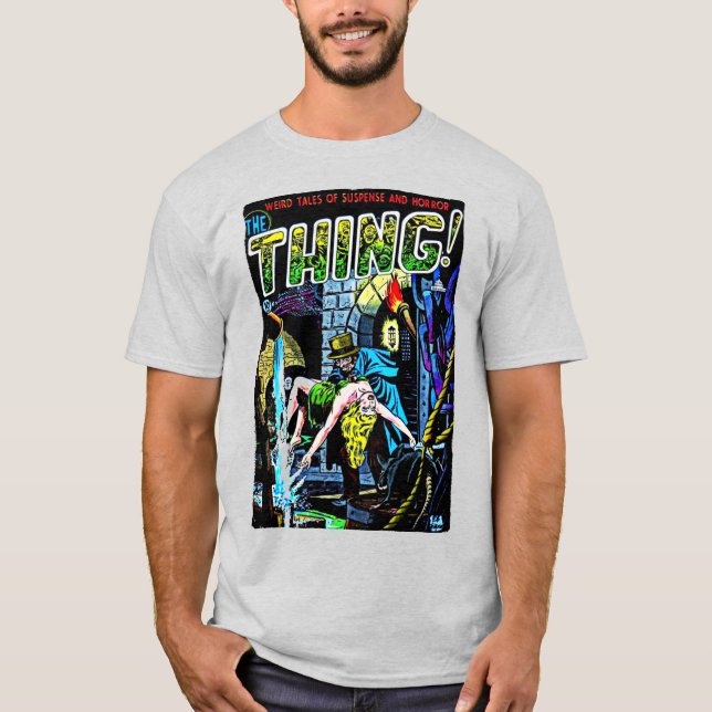 1950's 'The THING!' Horror Comics T-Shirt (Front)