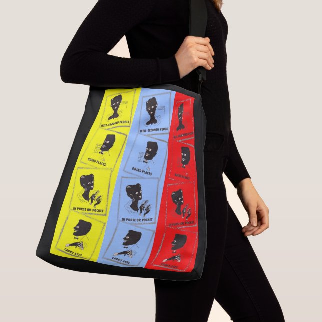 1950s three aces for Ace combs Crossbody Bag (Close Up)