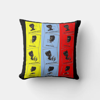 1950s three aces for Ace combs Throw Pillow