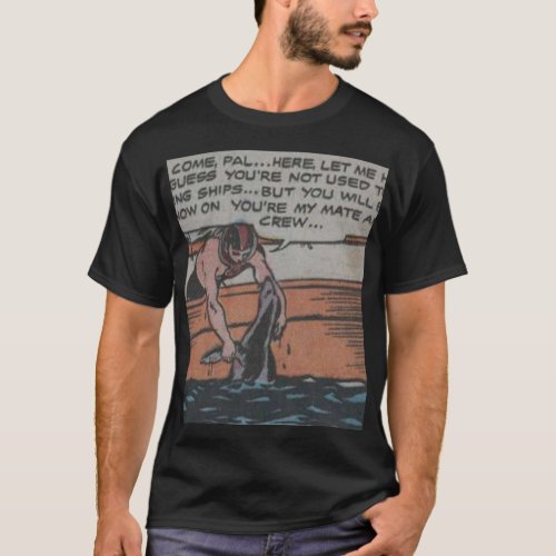 1950s Vintage Adventure Comic T_Shirt
