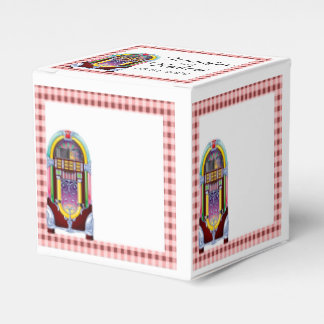 1950s Vintage Jukebox Wedding Favor Box