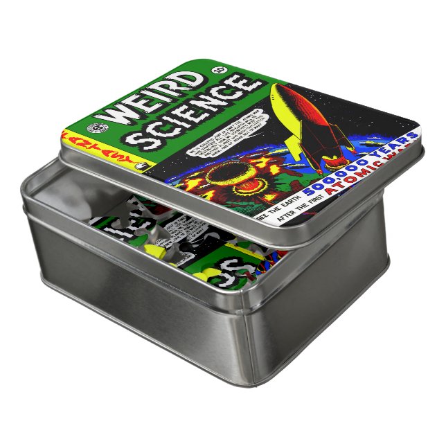 1950's WEIRD Science Comic Puzzle (Lid Open)