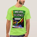 1950's WEIRD: Science~Fantasy T-Shirt<br><div class="desc">Celebrate those strange stories and fantastic covers of that wacky golden age of comics with this 1950's WEIRD: Science~Fantasy T-Shirt from Golden Age Heroes! Use the Real-Viewer to see it in real-motion. Customize it however you like and find the perfect look for you. Take it home today!</div>
