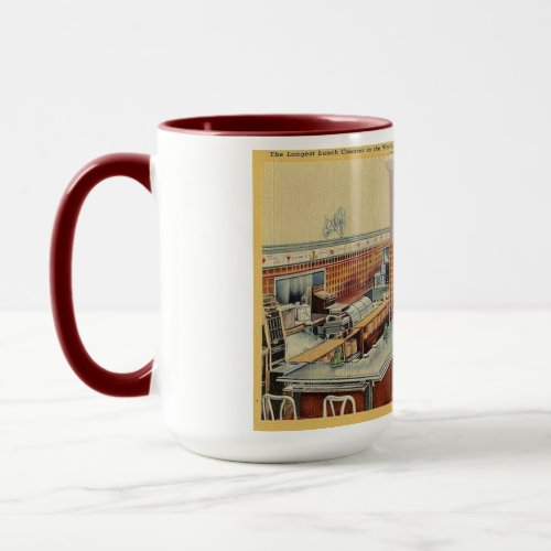 1950s Woolworths Longest Lunch Counter Mug