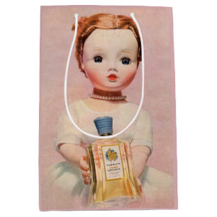 1950s Yardley ad with Madame Alexander doll Medium Gift Bag