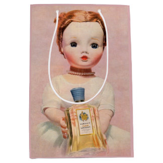 1950s Yardley ad with Madame Alexander doll Medium Gift Bag
