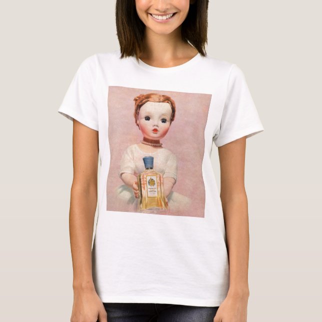 1950s Yardley ad with Madame Alexander doll T-Shirt (Front)