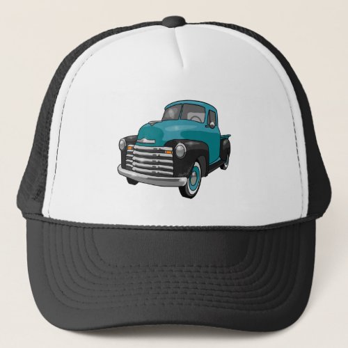 1951 Chevrolet Stepside Pickup Truck Trucker Hat