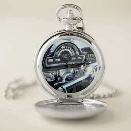 1951 Classic Car Dashboard Pocket Watch