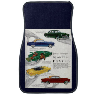 1951 Frazer automobile ad Car Mat
