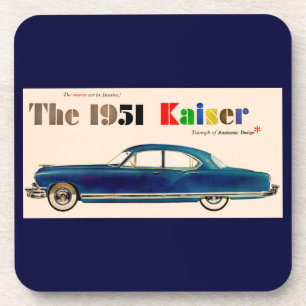 1951 Kaiser Beverage Coaster